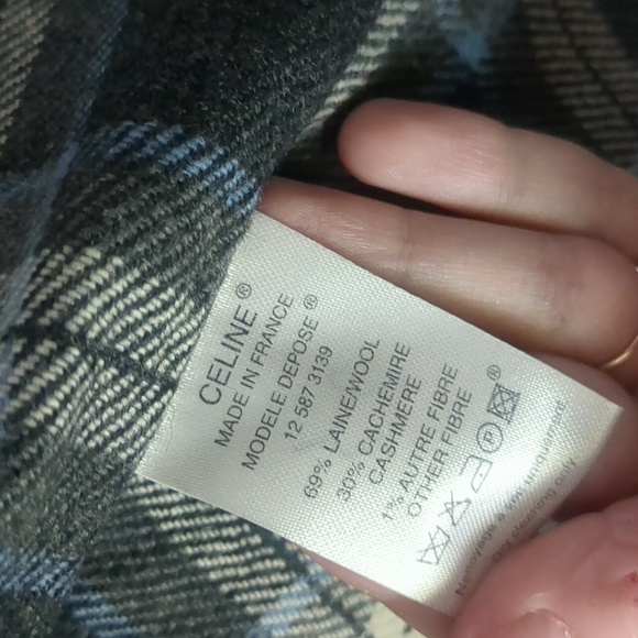 Celine cashmere blend blazer - Picture 7 of 8